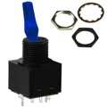 TL22DNAW016G - SWITCH TOGGLE DPDT 6A 125V