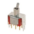 100DP1T2B4VS2RE - SWITCH TOGGLE DPDT 0.4VA 20V