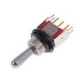 100SP4T8B13VS2REH - SWITCH TOGGLE SPDT 0.4VA 20V