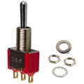 7107SYZBE - SWITCH TOGGLE SPDT 0.4VA 20V