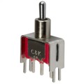 7201MD9V3QE - SWITCH TOGGLE DPDT 5A 120V