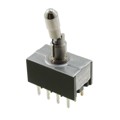M2042LL2W03 - SWITCH TOGGLE 4PDT 6A 125V