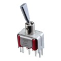 7201P3D9V3QE - SWITCH TOGGLE DPDT 5A 120V