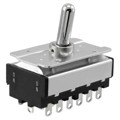 ET610N13-Z - SWITCH TOGGLE 6PDT 10A 125V