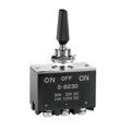 S823D - SWITCH TOGGLE DPDT 30A 30V