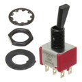 7201P3YZQE22 - SWITCH TOGGLE DPDT 5A 120V