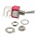 7201P3DAV2QE - SWITCH TOGGLE DPDT 5A 120V