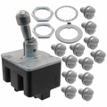4TL1-1A - SWITCH TOGGLE 4PDT 15A 125V
