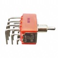 1004P3T2B4M7QE - SWITCH TOGGLE 4PDT 5A 120V