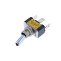 TA1B-1A-DC-1-RL - SP OFF-ON RED LED M12X0.75