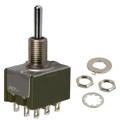 M2038SS1W01 - SWITCH TOGGLE 3PDT 6A 125V