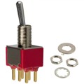 100DP1T1B1M2REH - SWITCH TOGGLE DPDT 0.4VA 20V