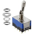 D22042LP - SWITCH TOGGLE 4PDT 0.4VA 48V