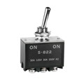 S822/U - SWITCH TOGGLE DPDT 30A 125V