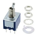 8J3012-Z - SWITCH TOGGLE 3PDT 6A 125V