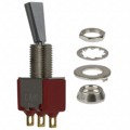 7101P3YZBE - SWITCH TOGGLE SPDT 0.4VA 20V