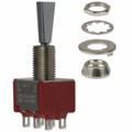 7203P3YZQE - SWITCH TOGGLE DPDT 5A 120V