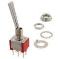 7201P1HCQE - SWITCH TOGGLE DPDT 5A 120V