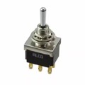 4-6437630-3 - SWITCH TOGGLE DPDT 6A 250V