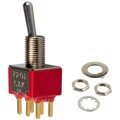 7201SYCBE - SWITCH TOGGLE DPDT 0.4VA 20V