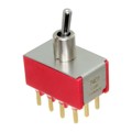 7401MD9V7BE - SWITCH TOGGLE 4PDT 0.4VA 20V