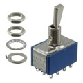 5666AB9 - SWITCH TOGGLE 4PDT 6A 125V