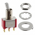 7101P4YZBE - SWITCH TOGGLE SPDT 0.4VA 20V