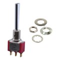 7105P1HZBE - SWITCH TOGGLE SPDT 0.4VA 20V