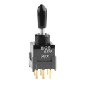 B29AP-GA - SWITCH TOGGLE DPDT 0.4VA 28V