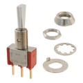 7105P3YCBE - SWITCH TOGGLE SPDT 0.4VA 20V