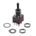 T201STDCBE - SWITCH TOGGLE DPDT 0.4VA 20V