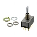M2044ES1A03 - SWITCH TOGGLE DP3T 6A 125V