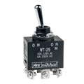 WT25T - SWITCH TOGGLE DPDT 10A 125V