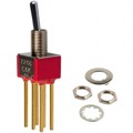 7201SYWBE - SWITCH TOGGLE DPDT 0.4VA 20V