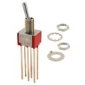 7201SYW4QE - SWITCH TOGGLE DPDT 5A 120V