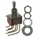 7215P4DAV2BE - SWITCH TOGGLE SP3T 0.4VA 20V