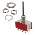 7403LYZGE - SWITCH TOGGLE 4PDT 5A 120V