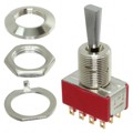 7403T2PZBE - SWITCH TOGGLE 4PDT 0.4VA 20V