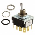 8-6437630-1 - SWITCH TOGGLE 4PDT 20A 125V
