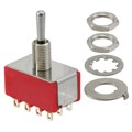 1004P3T1B1M1QEH - SWITCH TOGGLE 4PDT 5A 120V
