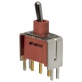 100AWSP1T2B4VS2RE - SWITCH TOGGLE SPDT 0.4VA 20V
