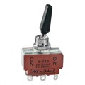 S332R - SWITCH TOGGLE DPDT 25A 125V