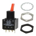 TL22SCAG015C - SWITCH TOGGLE DPDT 0.4VA 28V