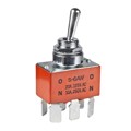 S6AWF - SWITCH TOGGLE DPDT 20A 125V