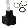 TL22DNAW016B - SWITCH TOGGLE DPDT 6A 125V