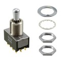 M2044BB1G01/3 - SWITCH TOGGLE DP3T 0.4VA 28V