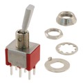 7201P3DCQE - SWITCH TOGGLE DPDT 5A 120V
