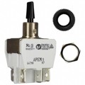 647NH/2 - SWITCH TOGGLE DPDT 10A 250V