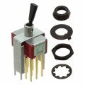 7401P3DV8BE2 - SWITCH TOGGLE 4PDT 0.4VA 20V