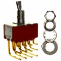7401P4YAV2BE - SWITCH TOGGLE 4PDT 0.4VA 20V